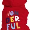 Chien Vêtements Chien Sweat Pullover Hoodie Cozy Chaud D'hiver Manteau Outfit Hoodie Chien Manteau, Chiot Sweatshirts Pour Petits Chiens Garçon Fille De Noël Chihuahua Chandail Chien Veste Chat Chandail Rouge M -Oui || N/A || pearhead 41S3oblQVkL. AC SL1200