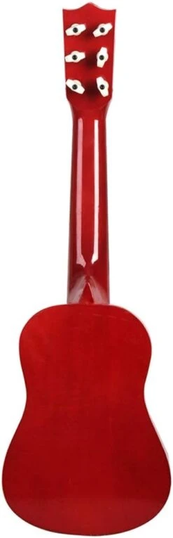 RAHYMA Weiping - Finest Solid Wood 21inch 6 String Guitare Acoustique Instrument De Musique Pour Enfants Débutants Étudiants Cadeau D'anniversaire De Noël - Rouge Produit Code De Statistiques - 1459 Rouge (Couleur: Wood) -Oui || N/A || pearhead 41hhHYlGNL. AC SL1024