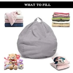 RTMX&kk Chaise De Jardin Siège Unique Bean Bag Housse De Canapé, Adulte Chaise Lounger Housse De Siège Couverture De Noël Gaming Beanbag Couvre Avec Poignée, Sans Remplissage, 90X80cm, C6 -Oui || N/A || pearhead 41yeu2PqqbL. AC US1000