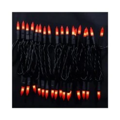MULTI-SPARKING Éclairage Halloween Extérieur Orange - 35 Count Incandescent Mini Lumières De Noël Pour Décorations Halloween Intérieure Et Extérieure, 8.5 Pieds Fil Noir Halloween String Lights Set 12 MULTI-SPARKING Éclairage Halloween Extérieur Orange - 35 Count Incandescent Mini Lumières De Noël Pour Décorations Halloween Intérieure Et Extérieure, 8.5 Pieds Fil Noir Halloween String Lights Set -Oui || N/A || pearhead 512jNy8kZ L. AC SR10001000