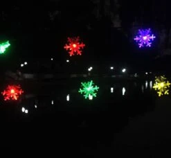 Ingree Solaire De Noël Fée Chaîne Lumières 20 Ft 30 LED 8 Modes Solaire Flocon De Neige Extérieur Étanche Alimenté Chaîne Lumières Pour Jardin Patio Cour Maison Arbre De Noël Parties(Multicolor) -Oui || N/A || pearhead 51Armez4R3L. AC SL1081