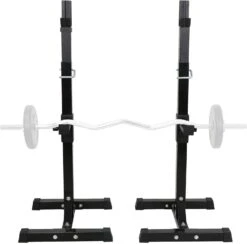 Cadeau De Noël Paire De Rack Réglable Robuste En Acier Squat Barbell Banc Press Stands -Oui || N/A || pearhead 51JfazFJxJS. AC SL1500