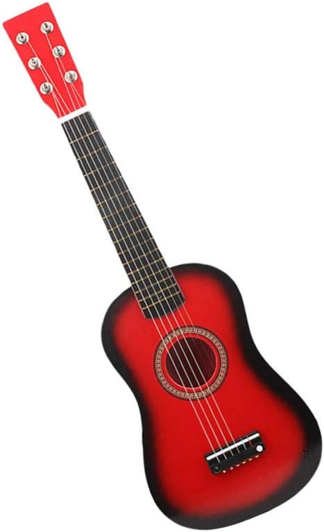 MAGICLULU Enfants Guitare Acoustique 23 Pouces Petite Guitare 6 Cordes Pour Débutant Enfant Filles Garçons Instruments De Musique Noël Anniversaire Vacances Cadeaux ( Rouge ) Guitare Enfant 3 MAGICLULU Enfants Guitare Acoustique 23 Pouces Petite Guitare 6 Cordes Pour Débutant Enfant Filles Garçons Instruments De Musique Noël Anniversaire Vacances Cadeaux ( Rouge ) Guitare Enfant