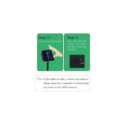 OZS- 2PK Total 144FT 400LED Luminaires De Cordes De Noël Solaires Chaudes En Extérieur, étanche 8 Modes Luminaires D'arbres De Noël En Fil Vert Pour Les Décorations De Noël De Jardin ( Blanc Chaud ) -Oui || N/A || pearhead 51RIUPK CL. AC SR10001000