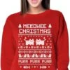 Tstars Santa Claws Sweat Femmes Adolescentes Filles Chat Laid Noël Sweat Style -Oui || N/A || pearhead 51WqTF9gTRL. AC UL1005