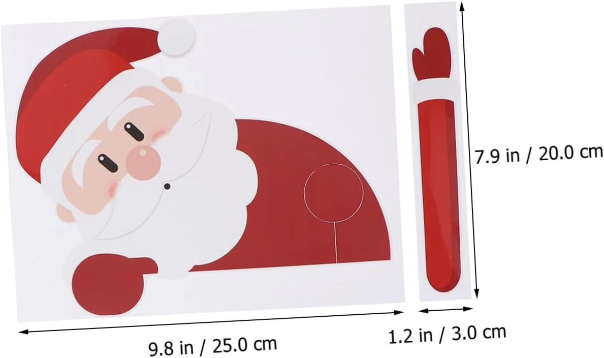 BESTOYARD 1 Pc Car Trim Autocollant Pour Voiture Fenêtre Amovible Autocollants Agitant Bras Essuie-glace Autocollant De Vacances Voiture Fenêtre Stickers Noël Fenêtre Étiquette Décorer Applique D'hiver Voiture Stickers Fenêtre 11 BESTOYARD 1 Pc Car Trim Autocollant Pour Voiture Fenêtre Amovible Autocollants Agitant Bras Essuie-glace Autocollant De Vacances Voiture Fenêtre Stickers Noël Fenêtre Étiquette Décorer Applique D'hiver Voiture Stickers Fenêtre - Image 9