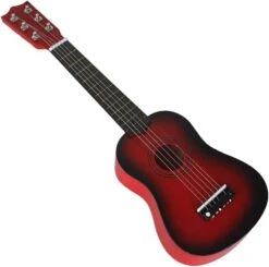 Weiping - Finest Solid Wood 21inch 6 Cordes Guitare Acoustique Instrument De Musique Pour Enfants Débutants Étudiants Cadeau D'anniversaire De Noël - Rouge Produit Statistiques Code - 1459 Rouge (Couleur: Rouge) -Oui || N/A || pearhead 51h1nKsGRgL. AC SL1024