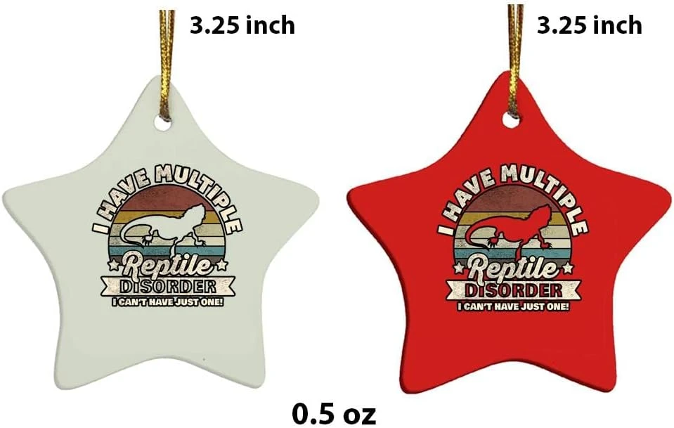 Eden Tee I Have Multiple Reptile Disorder - Ornement De Noël Bearded Dragon Reptile 8 Eden Tee I Have Multiple Reptile Disorder - Ornement De Noël Bearded Dragon Reptile - Image 6