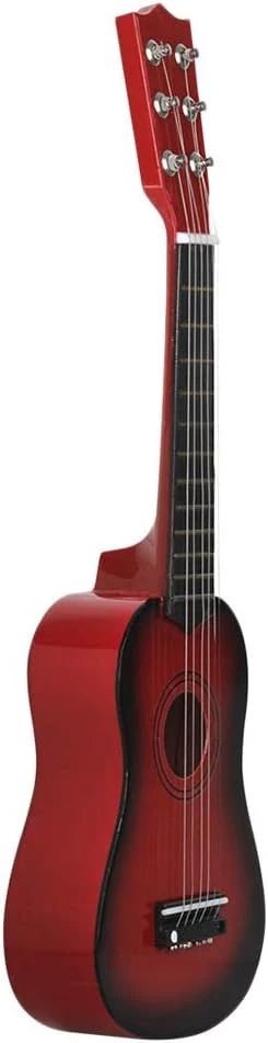 ZHJBD Finest Solid Wood 21inch 6 Instrument De Musique à Guitare Acoustique à Cordes Pour Enfants Débutants étudiants Noël Anniversaire Cadeau - Redcoding / 1459