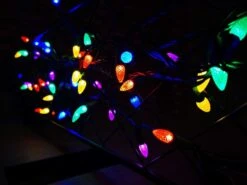 Lumières De Noël D'extérieur Colorées Led Holiday String Lights Indoor C3 Strawberry Mini Bulbs Mood Lighting Multicolore, 18Ft 50LED Party Stranger Things Decorative Lights -Oui || N/A || pearhead 51on0q3fjxL. AC SL1000