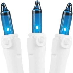 Nouveauté Lumières 100 Light Teal Noël Mariage Mini String Light Set, Blanc Fil, Intérieur/Extérieur UL Listé, 50' Long -Oui || N/A || pearhead 51pZ2mYmy L. AC SL1000