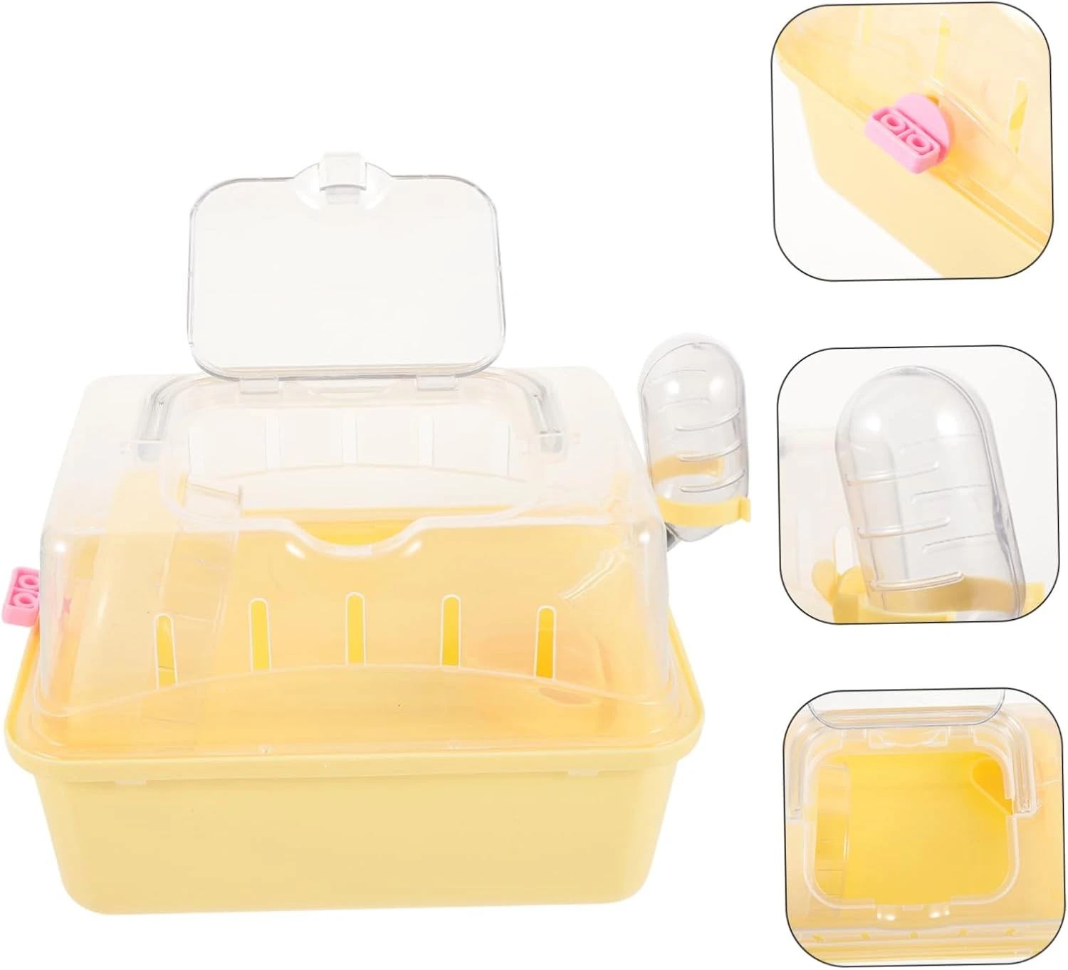 Cochon De Guinée Porc Ménage Hamster Cage Animal De Compagnie Cochon De Guinée En Plastique Voyage Hamster Jouant Boîte De Noël Cookie Jar 11 Cochon De Guinée Porc Ménage Hamster Cage Animal De Compagnie Cochon De Guinée En Plastique Voyage Hamster Jouant Boîte De Noël Cookie Jar - Image 9