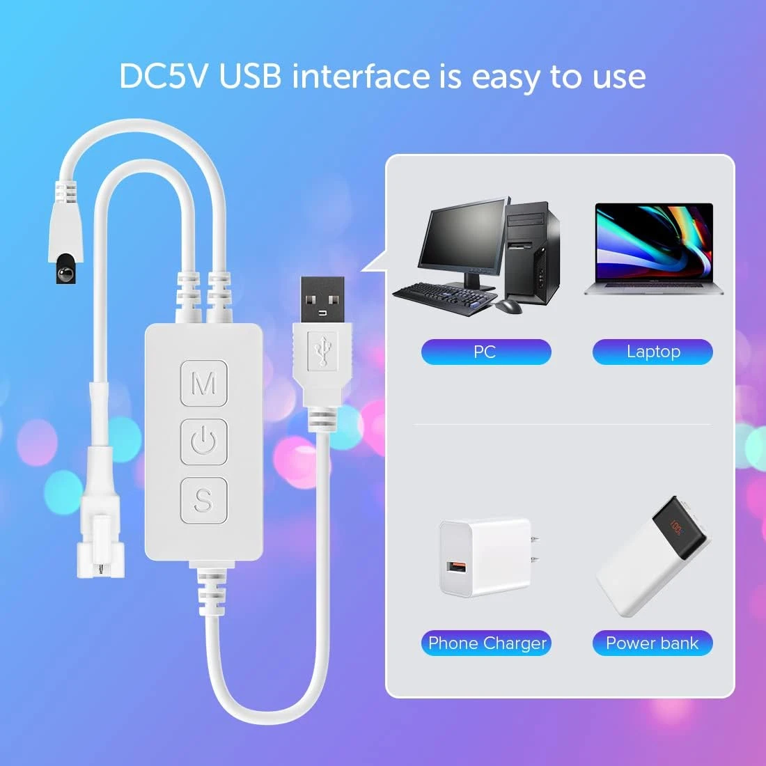 Smart Fairy String Lights WS2812B IC 32Ft USB Bluetooth Twinkle Lights Avec Minuterie Et Télécommande, Musique Sync Drôle Modes Couleur Chasing String Pour Chambre Chambre Rideau De Noël De Fête De Mariage Décor IP65 5 Smart Fairy String Lights WS2812B IC 32Ft USB Bluetooth Twinkle Lights Avec Minuterie Et Télécommande, Musique Sync Drôle Modes Couleur Chasing String Pour Chambre Chambre Rideau De Noël De Fête De Mariage Décor IP65 - Image 3