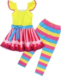 HenzWorld Nancy Costume Habiller Papillon Fée Ailes Leggings Pantalon Anniversaire Fête Fancy Cosplay Tenues De Noël -Oui || N/A || pearhead 610MDAHgr2L. AC UL1500