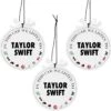 3 PCS Drôle Taylor 2024 Voiture Air Fresheners Pour Voiture, Longue Durée Suspendue Voiture Air Freshener Pour Taylor Fans, Noël Nouvel An Anniversaire Encens Chips Cadeaux Pour Homme Femmes