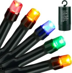 Feux De Noël De La Batterie Toodour, Feux De Corde De Noël 200 LED 68,9 Pieds Avec 8 Modes Twinkle, Minuterie, Feux De Chaîne étanches à Piles Pour La Maison, La Fête, Les Vacances, Le Décor De Noël - Multicolore 17 Feux De Noël De La Batterie Toodour, Feux De Corde De Noël 200 LED 68,9 Pieds Avec 8 Modes Twinkle, Minuterie, Feux De Chaîne étanches à Piles Pour La Maison, La Fête, Les Vacances, Le Décor De Noël - Multicolore -Oui || N/A || pearhead 611PJldbAJL. AC SL1000