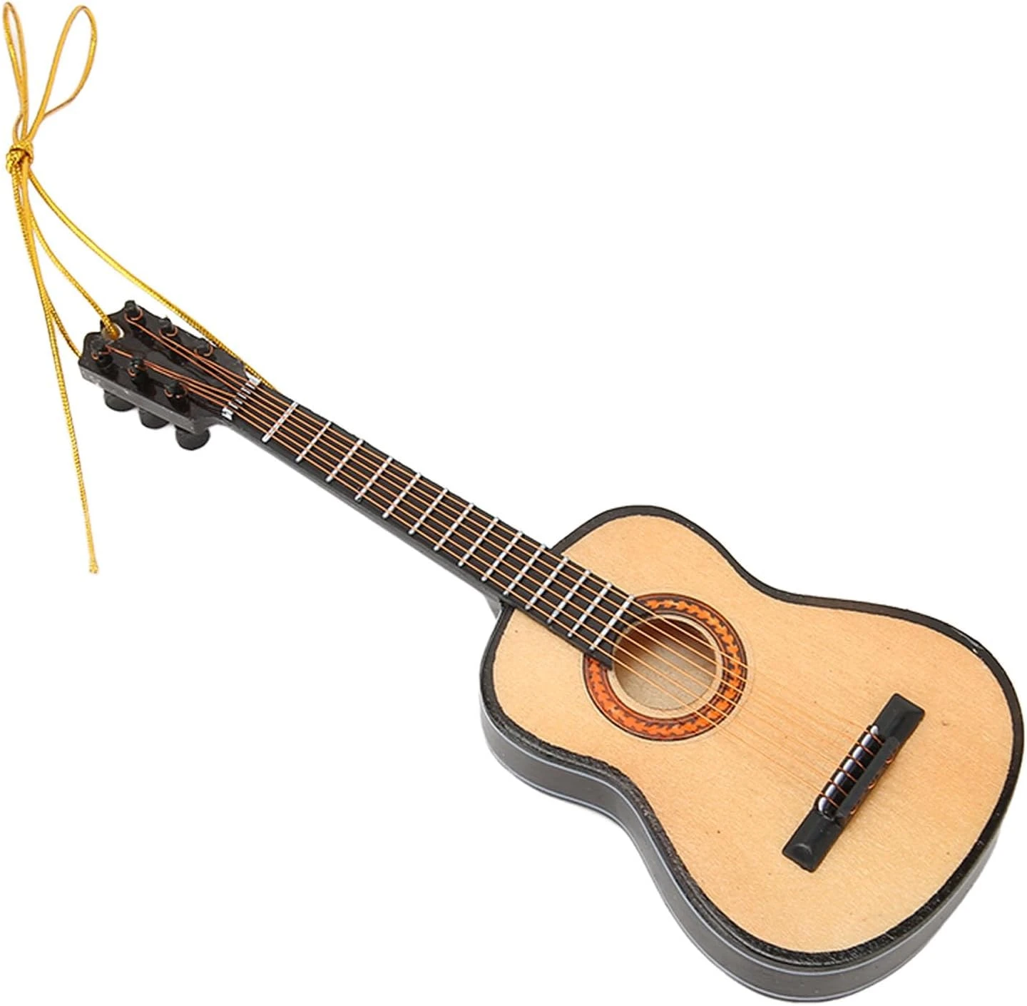 MINGZHE Guitare Classique Modèle Décoration Cadeau Pour Les Enseignants École Classmates Graduation Cadeau D'anniversaire Guitare Classique Arbre De Noël Pendentif 8 MINGZHE Guitare Classique Modèle Décoration Cadeau Pour Les Enseignants École Classmates Graduation Cadeau D'anniversaire Guitare Classique Arbre De Noël Pendentif - Image 6