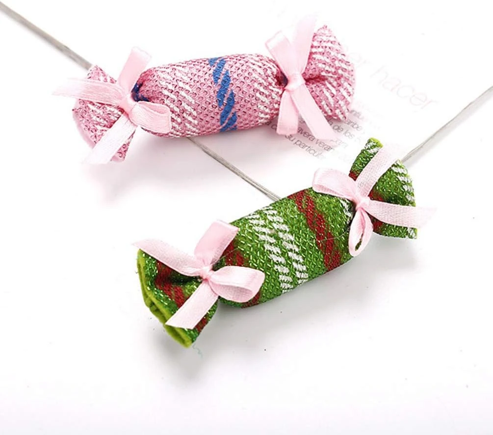 Amosfun 8Pcs Candy Dog Jouets Pour Animaux De Compagnie Jouets En Forme De Bonbons En Tissu De Tissu Interactif Pour Animaux De Compagnie Chaton De Jouets De Mâcher Avec Des Fournitures De Noël Pour Animaux De Compagnie Chatons (couleur Aléatoire) 6 Amosfun 8Pcs Candy Dog Jouets Pour Animaux De Compagnie Jouets En Forme De Bonbons En Tissu De Tissu Interactif Pour Animaux De Compagnie Chaton De Jouets De Mâcher Avec Des Fournitures De Noël Pour Animaux De Compagnie Chatons (couleur Aléatoire) - Image 4
