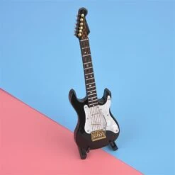 ZAMASS Ornements Musicaux Décoration Guitare En Bois Modèle Miniature Instruments De Musique Guitare Ornement De Noël Pour Maison -Oui || N/A || pearhead 6162AvKaJjL. AC SL1500