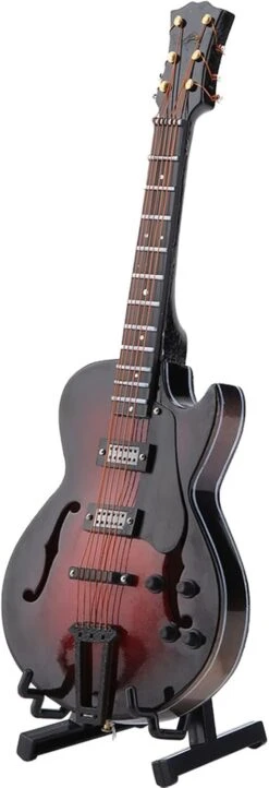 5.5Dans Guitare Miniature Classique, Jouet Miniature Guitares Miniature Instruments De Musique Réplique Avec Stand Et Cas Instrument Ornements Cadeau De Noël (14cm Style) -Oui || N/A || pearhead 616OnQ7uyuL. AC SL1500