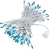 Nouveauté Lumières 100 Light Teal Noël Mariage Mini String Light Set, Blanc Fil, Intérieur/Extérieur UL Listé, 50' Long -Oui || N/A || pearhead 617Q0xZuRL. AC SL1000