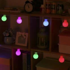 Feux De Chaîne LED ALOVECO Feux De Chaîne Alimentés Par Batterie 18 Pieds 50 LED Avec Télécommande 8 Modes Luminaires De Fée étoilés Globe Pour Noël En Plein Air Jardin De Noël Fête De Noël ( Multicolore ) -Oui || N/A || pearhead 618kinUYrNL. AC SL1200
