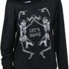 Noël Des Femmes Halloween Off Épaule Squelette Impression T-shirt Drôle Sweats à Manches Longues Hauts 2 Noël Des Femmes Halloween Off Épaule Squelette Impression T-shirt Drôle Sweats à Manches Longues Hauts -Oui || N/A || pearhead 6198ZKYu7gL. AC UL1200