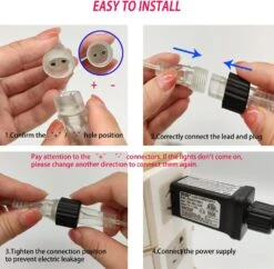 Aokudoni Halloween Décorations Outdoor, Upgraded 16inch/40cm Meteor Shower Rain Lights, Purple Icicle String Lights Pour Noël Arbre Décoration Fête Du Nouvel An, UL Plug -Oui || N/A || pearhead 619EE4uZoKS. AC SL1000