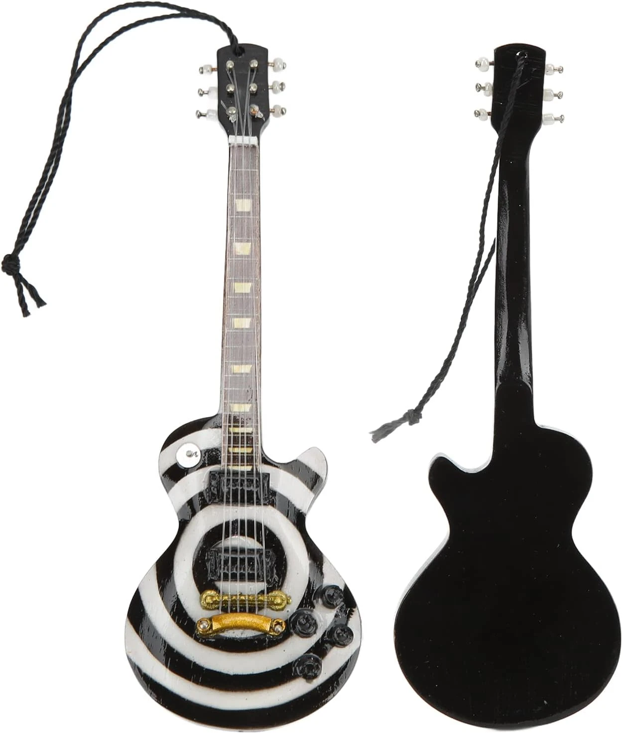 Miniature En Bois Guitare Suspendue Arbre De Vacances Ornement De Noël Instrument Ornements Pour Fête De Noël Accueil Mur Décor Fournitures - Style C Autres Collectibles 6 Miniature En Bois Guitare Suspendue Arbre De Vacances Ornement De Noël Instrument Ornements Pour Fête De Noël Accueil Mur Décor Fournitures - Style C Autres Collectibles - Image 4