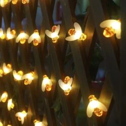 Xingpold Honeybee String Lights Fonctionne Sur Batterie, 50 LED 25 Ft 8 Modes étanche Fairy Garden Lights Avec Télécommande Et Minuterie Pour Enfants Tent Patio Camping Wreath Noël Indoor Outdoor Decor Warm White -Oui || N/A || pearhead 61Din4utxjL. AC SL1500