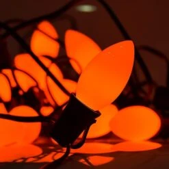 SUNSGNE 25 Pack C9 Orange Outdoor Halloween Night Light Ampoules, C9 Lumières D'arbre De Noël Pour Indoor Outdoor Patio String Lights, E17/C9 Base Intermédiaire, 7 Watt, Céramique Orange -Oui || N/A || pearhead 61FssOk0sCL. AC SL1500