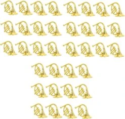 Toyvian 36 Pcs Instrument De Musique Modèle Mini Instruments De Musique Décor De Guitare D'arbre De Noël Ornement De Guitare Minuscule Mini Décoration De Décoration De Noël Mini Instrument