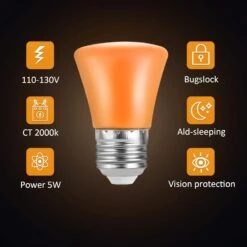 KQHBEN Pack-60 2W LED Extérieur S14 Couleur Chaîne Remplacement Ampoules Pour Mariage Halloween Fête De Noël Bar Mood Ambiance Décor -Oui || N/A || pearhead 61KynzHZGKL. AC SL1500