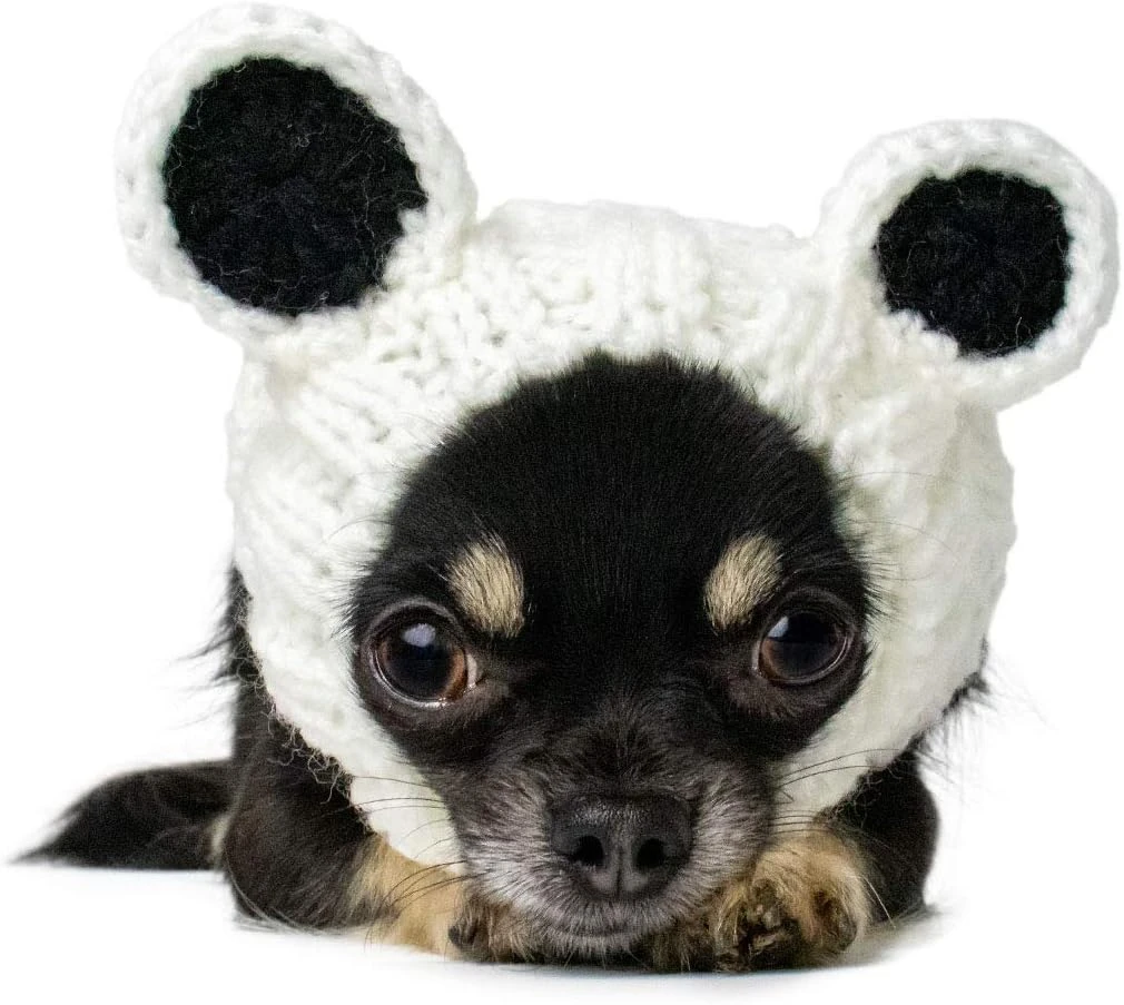 Costume De Chien Zoo Snoods - Wraps D'oreille Sans Rabat Chaud Pour Chiens, Snood De Chien Kungfu Panda, Costume De Petit Chien Pour Halloween, Noël Et Nouvel An, Couvercles D'oreille Silencieuse Pour Chien De Fil Doux ( Petit ) 5 Costume De Chien Zoo Snoods - Wraps D'oreille Sans Rabat Chaud Pour Chiens, Snood De Chien Kungfu Panda, Costume De Petit Chien Pour Halloween, Noël Et Nouvel An, Couvercles D'oreille Silencieuse Pour Chien De Fil Doux ( Petit ) - Image 3