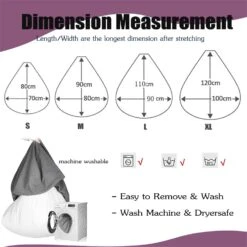 Morbuy Bean Sac Chaise Couverture Pour Enfants Adultes (No Remplissage), Doux Paresseux Canapé Couverture Lavable Surdimensionné Stockage Bean Sac Couverture Pour Salon, Intérieur, Extérieur (Noël Jour 1, S-70x80cm) 11 Morbuy Bean Sac Chaise Couverture Pour Enfants Adultes (No Remplissage), Doux Paresseux Canapé Couverture Lavable Surdimensionné Stockage Bean Sac Couverture Pour Salon, Intérieur, Extérieur (Noël Jour 1, S-70x80cm) -Oui || N/A || pearhead 61N9NCRJjqL. AC SL1500