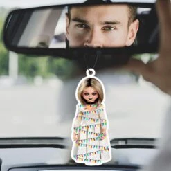 3Pcs Classique Horreur Personnages Voiture Air Fresheners Encens Chips Noir Glace Et Bonbons Parfumé Ornement Halloween Ornement Voiture Rétroviseur Pendentif Suspendu De Noël Arbre Décor Ou Fête D'anniversaire (3Pcs-A) -Oui || N/A || pearhead 61R6DKHQWeL. AC SL1100