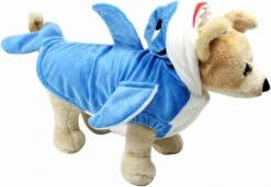 Costumes De Requin Chat Drôle De Chien Moqueur, Robe De Cosplay De Noël D'Halloween Pour Animaux De Compagnie, Adorable Costume De Animal De Compagnie De Requin Bleu, Vêtements De Toilette Pour Molleton Animal (taille XL) -Oui || N/A || pearhead 61RnxDDj8jL. AC SL1024