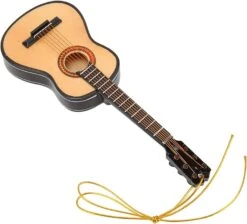 Ornement Guitare, Élégant Lifelike Burrs À La Mode Chaîne Libre Lanière Design Décoratif Miniature Guitare Modèle Pour Salon Pour Arbre De Noël -Oui || N/A || pearhead 61SYn7cc1oL. AC SL1500