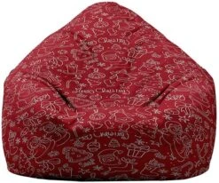 Oui || N/A || pearhead 11 Morbuy Bean Sac Chaise Couverture Pour Enfants Adultes (No Filler), Doux Paresseux Canapé Couverture De Lit Lavable Surdimensionné Stockage Bean Sac Couverture Pour Salon, Intérieur, Extérieur (L-90x110cm, Noël 4)