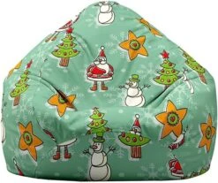 Oui || N/A || pearhead 3 Morbuy Bean Sac Chaise Couverture Pour Enfants Adultes (No Remplissage), Doux Paresseux Canapé Couverture Lavable Surdimensionné Stockage Bean Sac Couverture Pour Salon, Intérieur, Extérieur (Noël Jour 1, S-70x80cm)