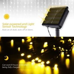 Lumières De Cordes De Maille Solaire En Extérieur étanche 9,8 Pieds X 6,6 Pieds 200 LEDs Lumières Enveloppantes, Câble Vert Foncé, 8 Modes Lumières Décoratives Pour La Fête De Noël Jardin De Mariage Maison Pelouse - Blanc Chaud -Oui || N/A || pearhead 61WQkX1DXML. AC SL1200