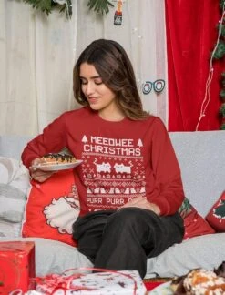 Tstars Santa Claws Sweat Femmes Adolescentes Filles Chat Laid Noël Sweat Style 11 Tstars Santa Claws Sweat Femmes Adolescentes Filles Chat Laid Noël Sweat Style -Oui || N/A || pearhead 61Wwu0F4QQL. AC UL1010