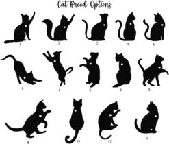 Personnalisé Cat Loss Sympathy Gift Cat Suncatcher Memorial Ornament Avec Nom Date Cat Breeds Suncatcher, Pet Loss Suncatcher, Cadeaux Pour Les Amoureux Des Chats, Noël Chat Ornement Fenêtre Hangings -Oui || N/A || pearhead 61XhMovtn4L. AC SL1500