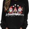 GREGG De Noël Sweatshirts Pour Femmes Merry Graphic Print À Manches Longues Chemises Crewneck Pull Casual Blouse Tops 1 GREGG De Noël Sweatshirts Pour Femmes Merry Graphic Print À Manches Longues Chemises Crewneck Pull Casual Blouse Tops -Oui || N/A || pearhead 61Xr8Lt2GiL. AC UL1500