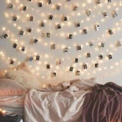 Plug-in De Lumières De Fée BHCLIGHT 66Ft 200 LED, Lumières De Cordes étanches Extérieures 8 Modes Copper Wire Lights Décor De Chambre, Lumières Scintillantes Pour Chambre De Fille Jardin Mariage De Fête De Noël (blanc Chaud) -Oui || N/A || pearhead 61ZPVmkeMZL. AC SL1000