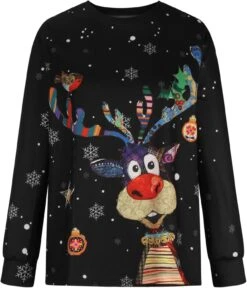 JPVDPA De Noël Sweat-shirt Pour Femmes Renne Laid De Noël Chandail Fête De Vacances Mignon Pull De Noël À Manches Longues Tops 9 JPVDPA De Noël Sweat-shirt Pour Femmes Renne Laid De Noël Chandail Fête De Vacances Mignon Pull De Noël À Manches Longues Tops -Oui || N/A || pearhead 61agixT2KL. AC UL1500