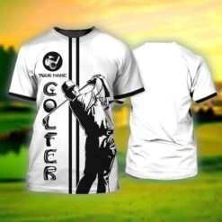 Chemise De Golf Pour Homme, Chemise De Golf Funny 3D Personnalisée, Cadeaux Pour Homme, Femme, Noël, Anniversaire, Famille -Oui || N/A || pearhead 61eS E3rddL. AC UL1000