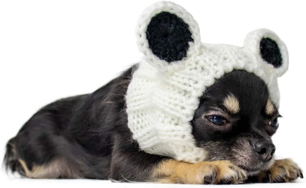 Costume De Chien Zoo Snoods - Wraps D'oreille Sans Rabat Chaud Pour Chiens, Snood De Chien Kungfu Panda, Costume De Petit Chien Pour Halloween, Noël Et Nouvel An, Couvercles D'oreille Silencieuse Pour Chien De Fil Doux ( Petit ) 6 Costume De Chien Zoo Snoods - Wraps D'oreille Sans Rabat Chaud Pour Chiens, Snood De Chien Kungfu Panda, Costume De Petit Chien Pour Halloween, Noël Et Nouvel An, Couvercles D'oreille Silencieuse Pour Chien De Fil Doux ( Petit ) - Image 4