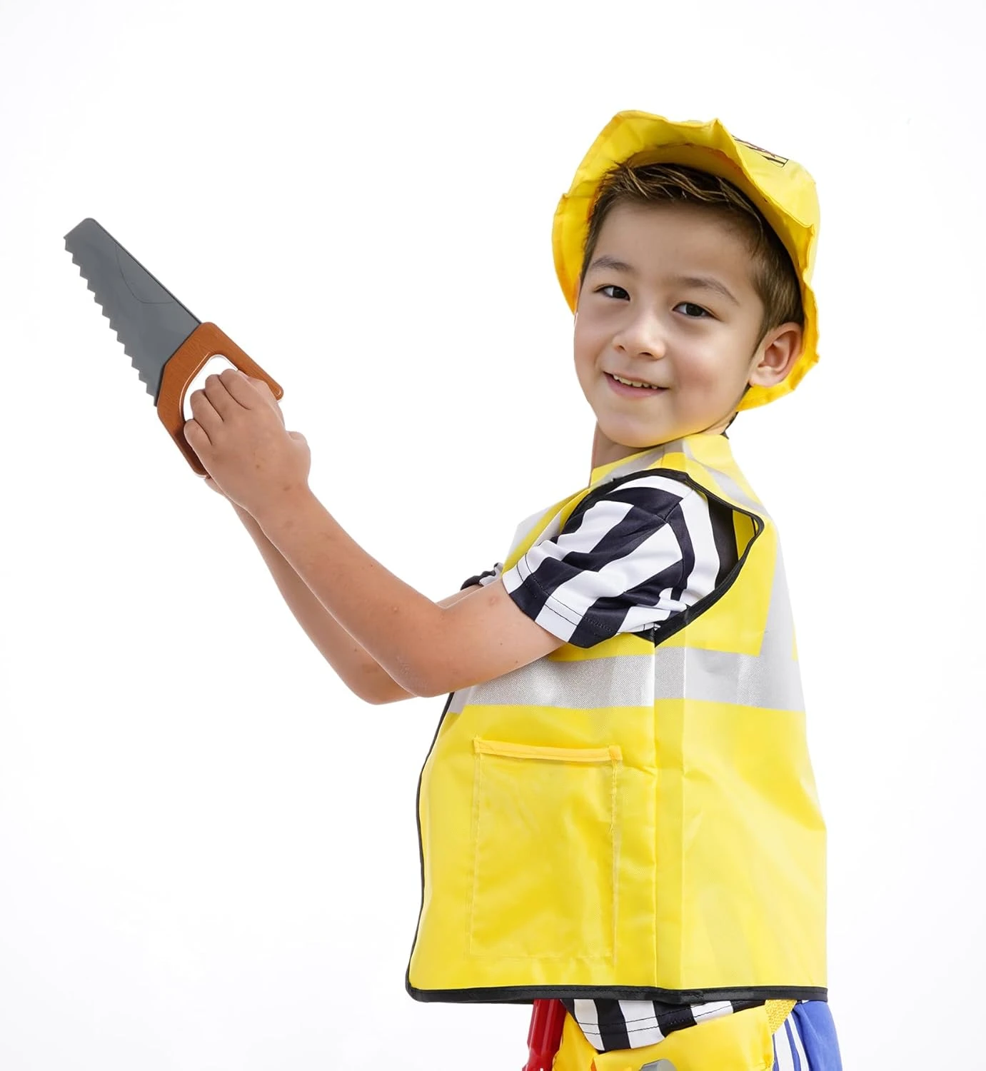 Fengek 8 Packs Halloween Construction Worker Costume, Enfant Travailleur Costume Constructeur Habillage Vêtements Prétendre Jeu De Rôle Pour Halloween Noël 8 Fengek 8 Packs Halloween Construction Worker Costume, Enfant Travailleur Costume Constructeur Habillage Vêtements Prétendre Jeu De Rôle Pour Halloween Noël - Image 6