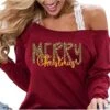 Femmes Joyeuses Chemise De Noël Leopard Imprimer Plaid Christmas Tree T-shirt Manches Courtes Vacances Noël -Oui || N/A || pearhead 61fLmWPm1EL. AC UL1500